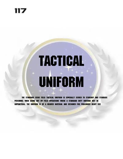 Star Fleet Command Department: Uniform and Field Equipment Identification Guide