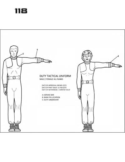 Star Fleet Command Department: Uniform and Field Equipment Identification Guide