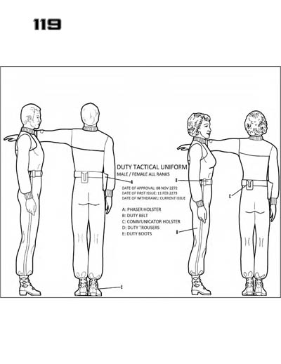 Star Fleet Command Department: Uniform and Field Equipment Identification Guide
