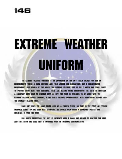 Star Fleet Command Department: Uniform and Field Equipment Identification Guide