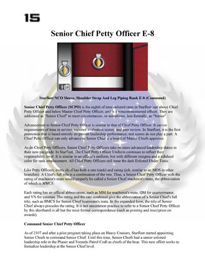 Star Fleet Command Department: Uniform and Field Equipment Identification Guide