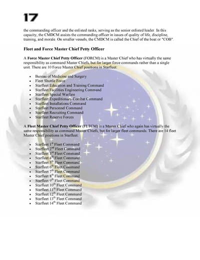 Star Fleet Command Department: Uniform and Field Equipment Identification Guide
