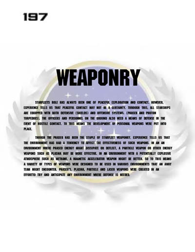Star Fleet Command Department: Uniform and Field Equipment Identification Guide