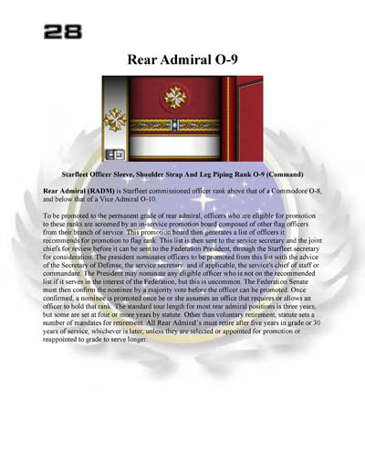 Star Fleet Command Department: Uniform and Field Equipment Identification Guide
