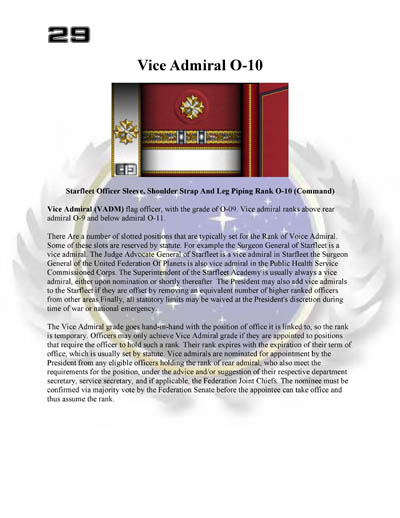 Star Fleet Command Department: Uniform and Field Equipment Identification Guide