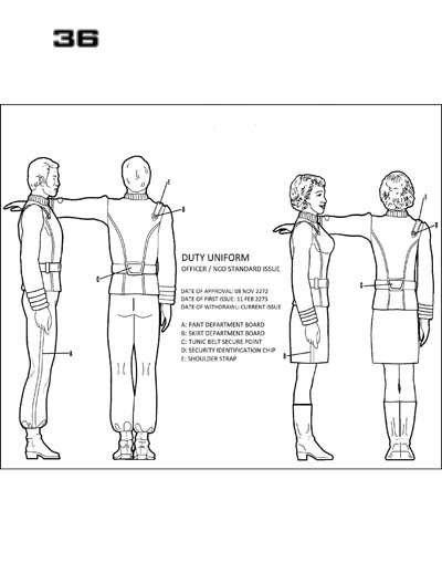 Star Fleet Command Department: Uniform and Field Equipment Identification Guide