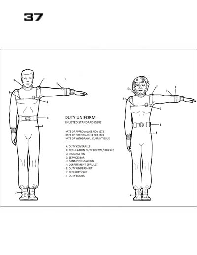 Star Fleet Command Department: Uniform and Field Equipment Identification Guide