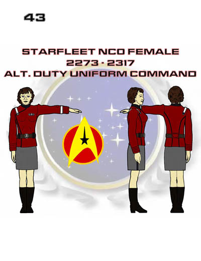 Star Fleet Command Department: Uniform and Field Equipment Identification Guide