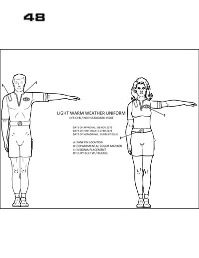 Star Fleet Command Department: Uniform and Field Equipment Identification Guide