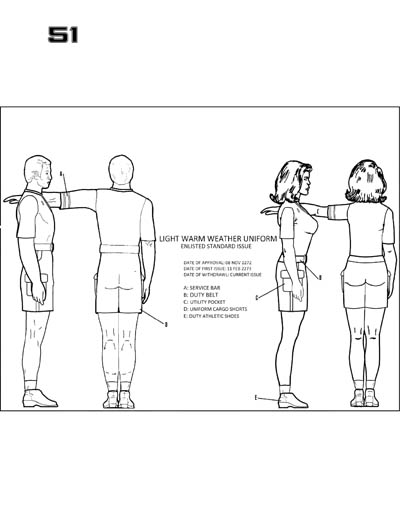 Star Fleet Command Department: Uniform and Field Equipment Identification Guide