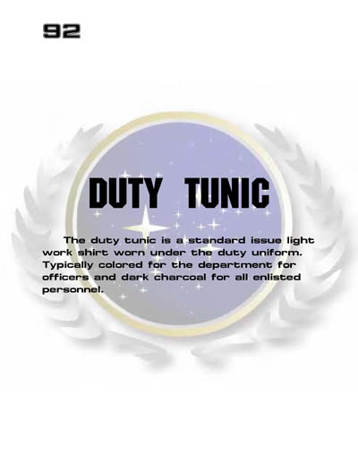 Star Fleet Command Department: Uniform and Field Equipment Identification Guide