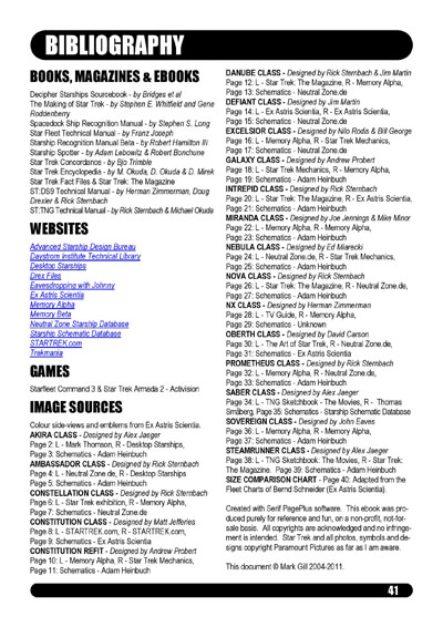 Starship Handbook - Volume I
