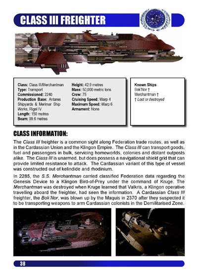 Starship Handbook - Volume III