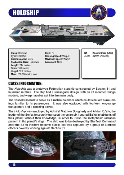 Starship Handbook - Volume VI