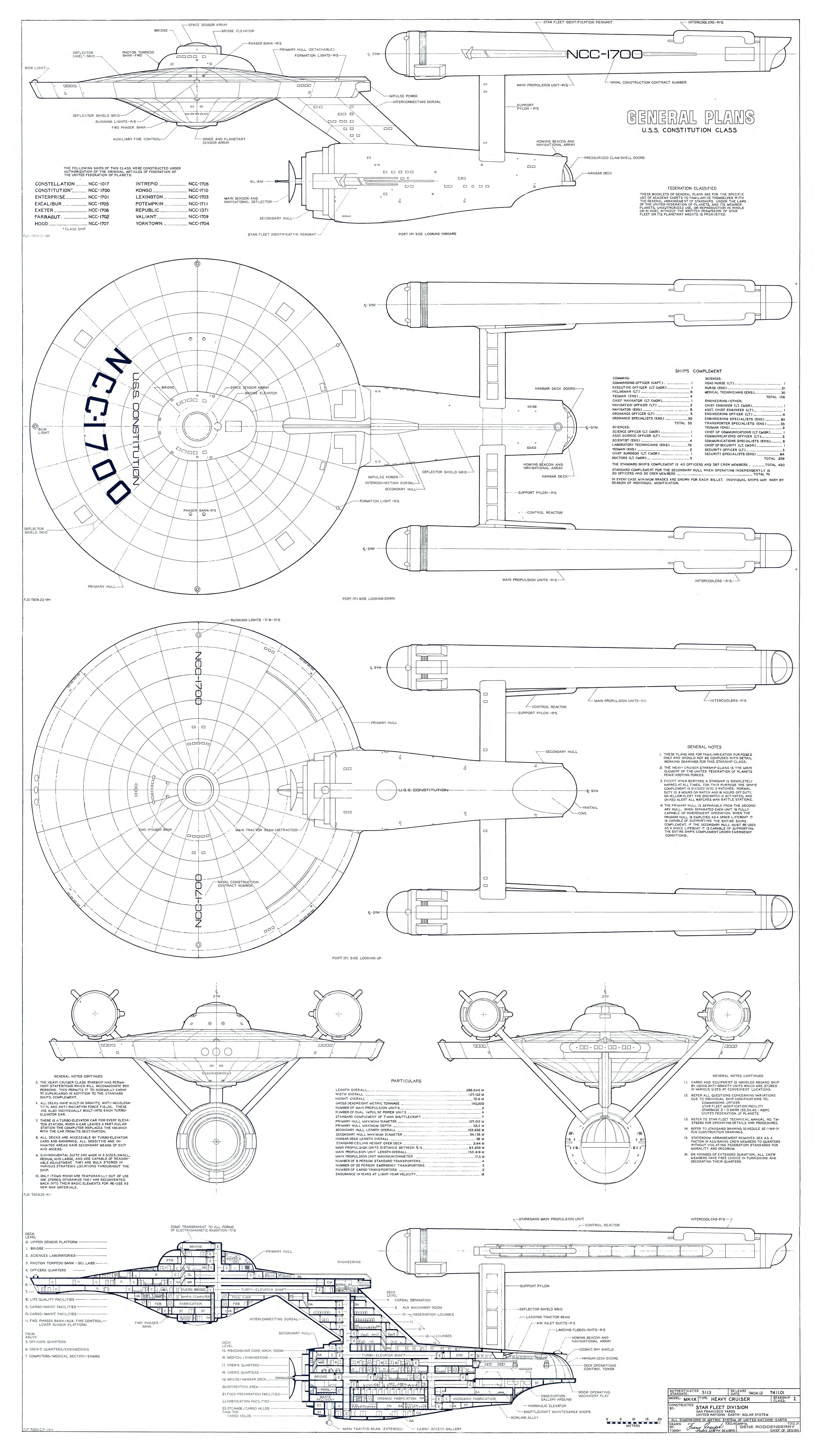 1991 Impel Star Trek 25th Anniversary #251 Engineering Plans of U.S.S Enterpris 