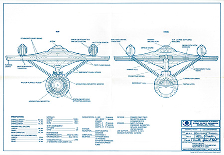 Star Trek: The Motion Picture Official Blueprints