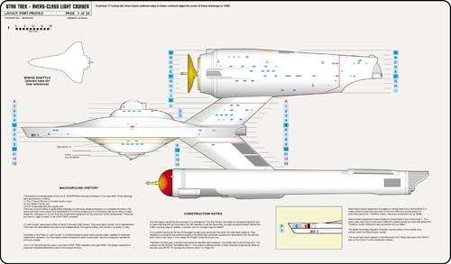 U.S.S. Kelvin NCC-0514 - Sheet 1: Port Profile