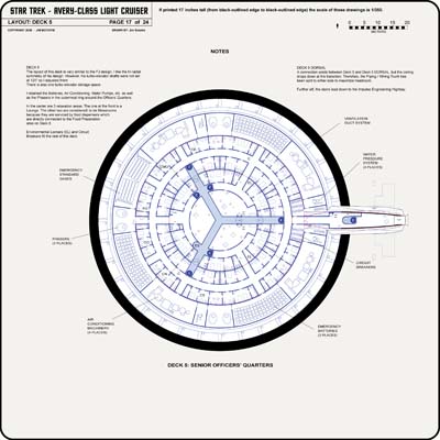 U.S.S. Kelvin NCC-0514 - Sheet 17: Deck 5