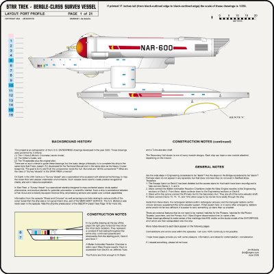 S.S. Beagle NAR-600 - Sheet 1: Port Profile