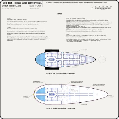 S.S. Beagle NAR-600 - Sheet 17: Deck 5
