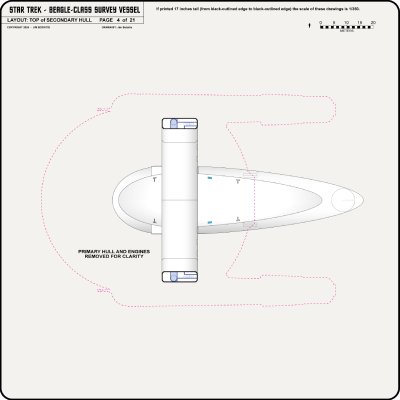 S.S. Beagle NAR-600 - Sheet 4: Bottom View