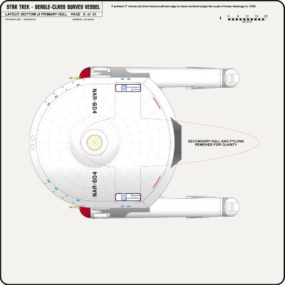 S.S. Beagle NAR-600 - Sheet 6: Rear View