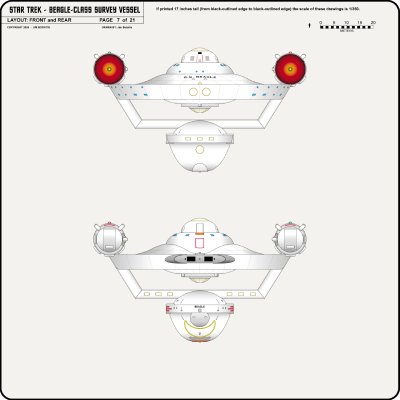 S.S. Beagle NAR-600 - Sheet 7: Port Cutaway