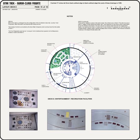 Frigate Class [TOS] Profile, Cutaway, and Deck Plans