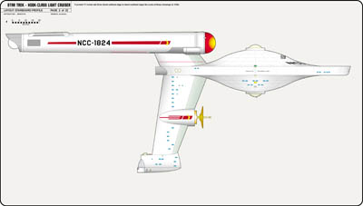 U.S.S. Hook NCC-1824 Light Cruiser
