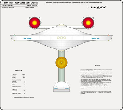 U.S.S. Hook NCC-1824 Light Cruiser
