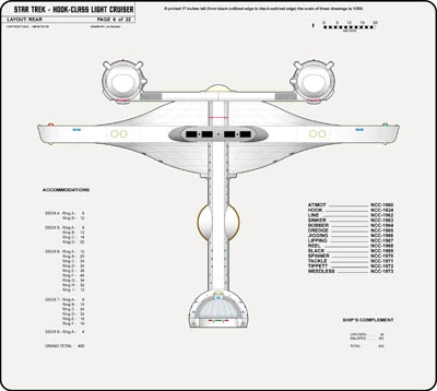 U.S.S. Hook NCC-1824 Light Cruiser