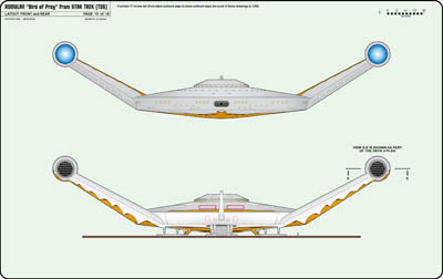 Romulan Bird of Prey Deck Plans