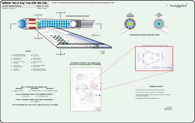Romulan Bird of Prey Deck Plans