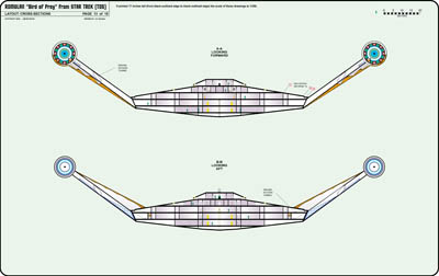 Romulan Bird of Prey Deck Plans