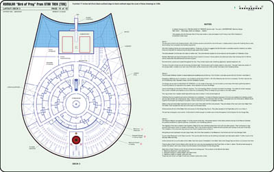 Romulan Bird of Prey Deck Plans