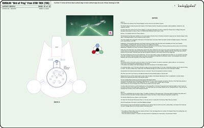 Romulan Bird of Prey Deck Plans