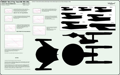 Romulan Bird of Prey Deck Plans