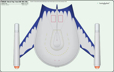 Romulan Bird of Prey Deck Plans