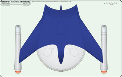 Romulan Bird of Prey Deck Plans