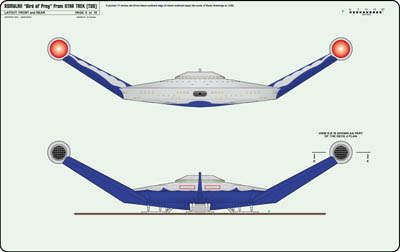 Romulan Bird of Prey Deck Plans