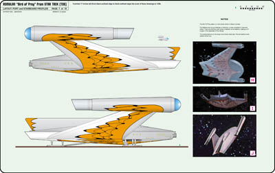 Romulan Bird of Prey Deck Plans