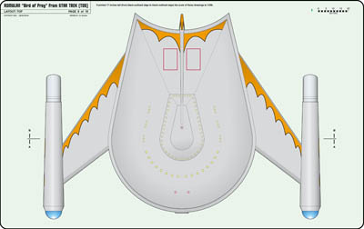 Romulan Bird of Prey Deck Plans