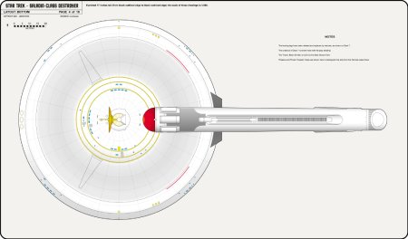 U.S.S. Saladin NCC-500 Saladin-Class Destroyer