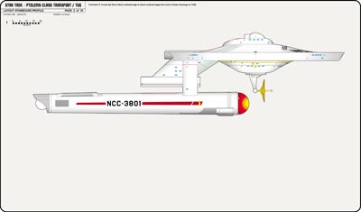 Transport / Tug Class [TOS] Profile, Cutaway, and Deck Plans