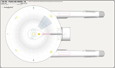 Transport / Tug Class [TOS] Profile, Cutaway, and Deck Plans