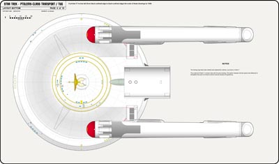 Transport / Tug Class [TOS] Profile, Cutaway, and Deck Plans