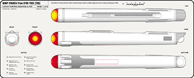 Star Trek [TOS] Warp Engine Nacelle Schematics
