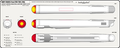 Star Trek [TOS] Warp Engine Nacelle Schematics