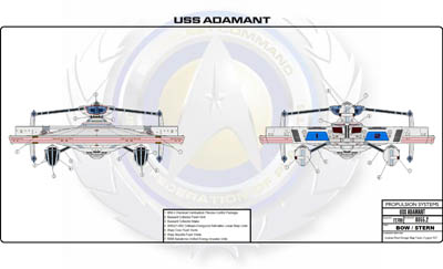 Ship Recognition Manual - Dreadnought Frigate U.S.S. Adamant NCC-72700