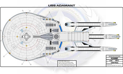 Ship Recognition Manual - Dreadnought Frigate U.S.S. Adamant NCC-72700
